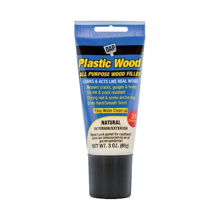 Dap DAP Plastic Wood Natural Wood Filler 3 oz 00580